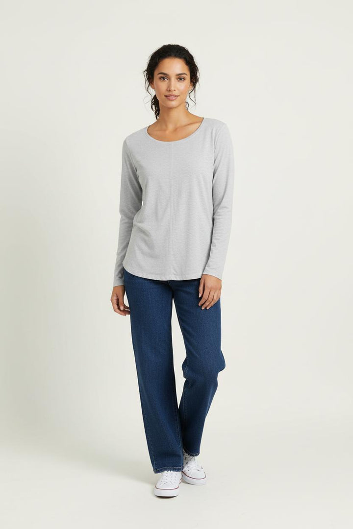 Tee-shirt Manches Longues Gris - Taille M/38 de la marque Closed | PARAD85826 - Vendu par Paradigme - Image 1