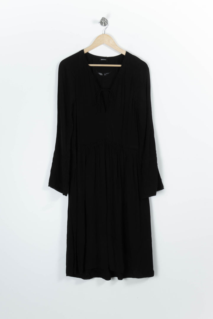 Robe Midi Noire - Taille S/36 de la marque Zadig&Voltaire | PARAD85832 - Vendu par Paradigme - Image 2