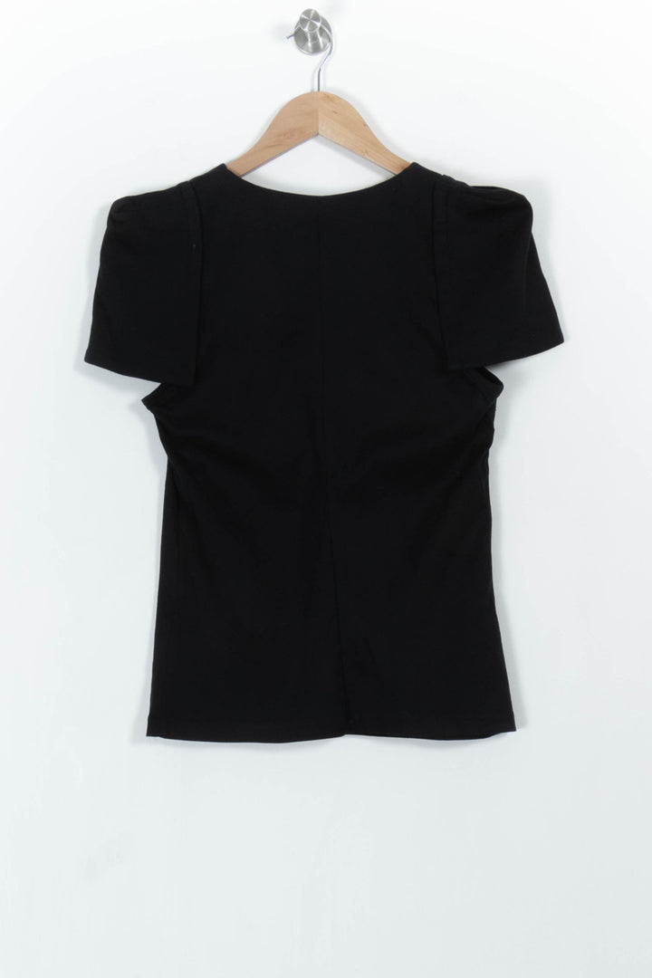 Blouse Noire - Taille L/40 de la marque Maje | PARAD85835 - Vendu par Paradigme - Image 4