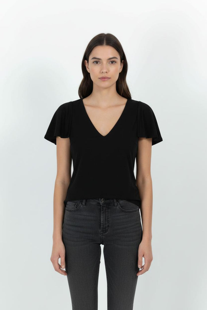 Blouse Noire - Taille L/40 de la marque Maje | PARAD85835 - Vendu par Paradigme - Image 1