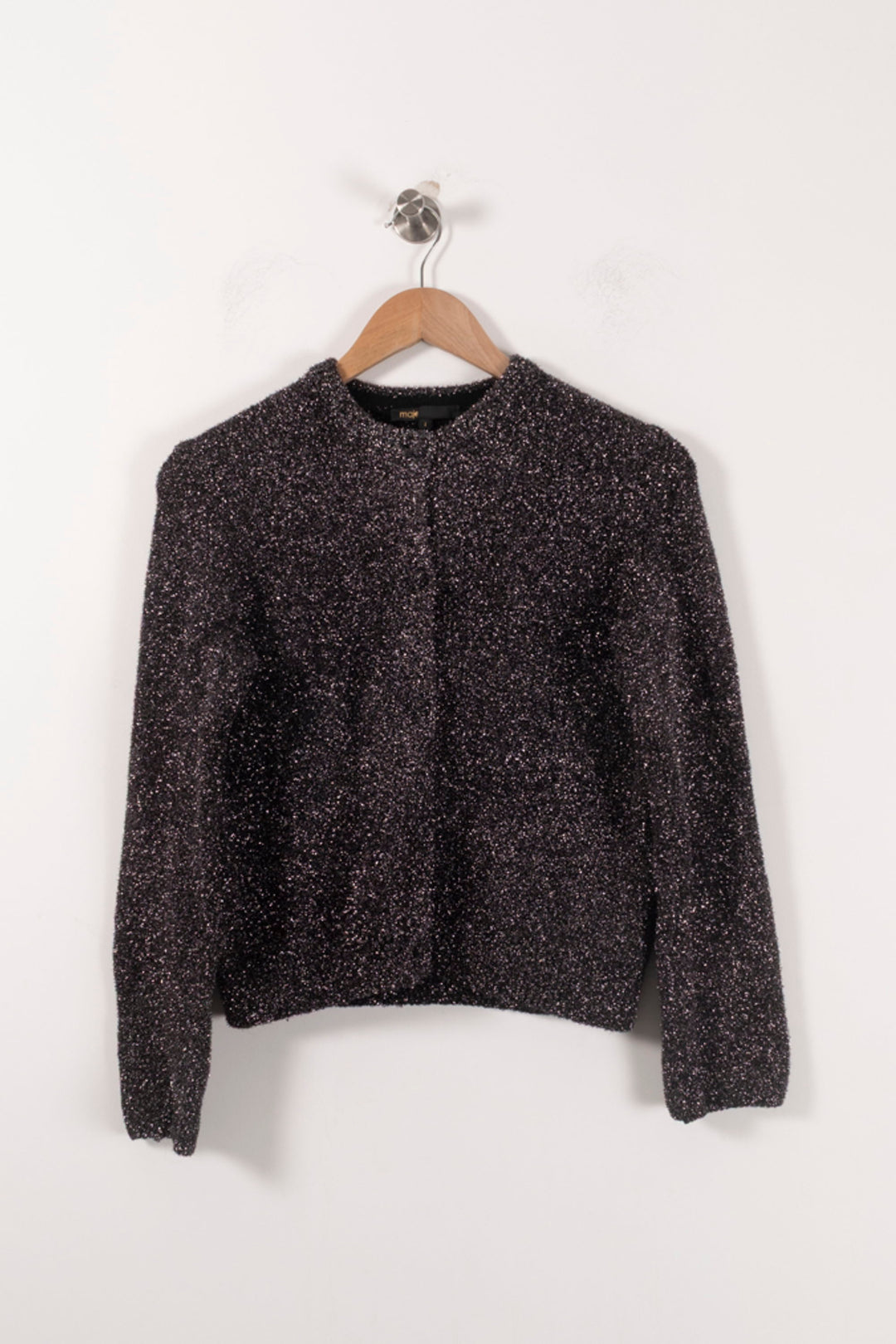 Cardigan Noir - Taille S/36 de la marque Maje | PARAD85840 - Vendu par Paradigme - Image 2