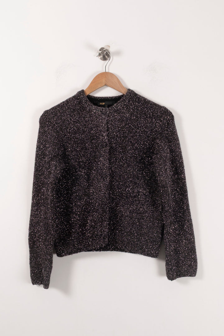 Cardigan Noir - Taille S/36 de la marque Maje | PARAD85840 - Vendu par Paradigme - Image 2