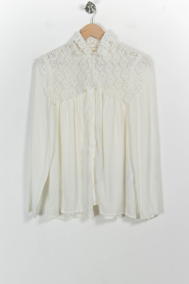 Chemise Blanche - Taille M/38 de la marque Maje | PARAD85841 - Vendu par Paradigme - Image 2
