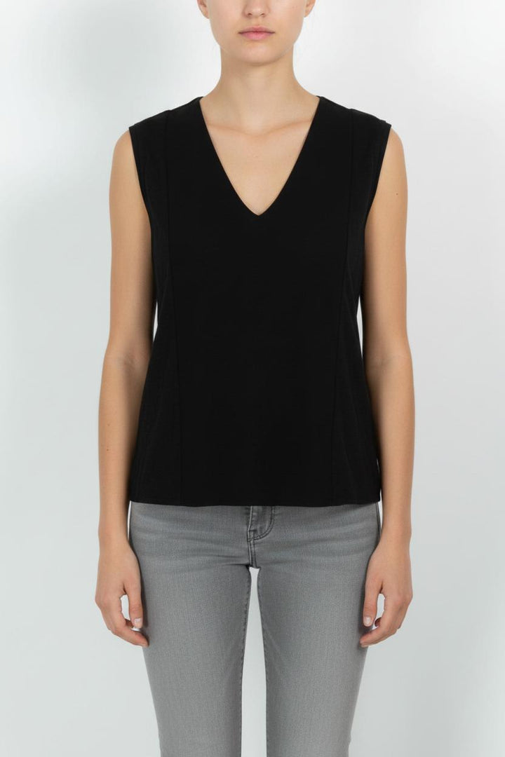 Débardeur Noir - Taille S/36 de la marque Sandro | PARAD85842 - Vendu par Paradigme - Image 1