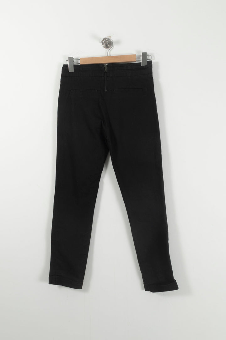 Jogpant Noir - Taille S/36 de la marque The Kooples | PARAD85852 - Vendu par Paradigme - Image 4