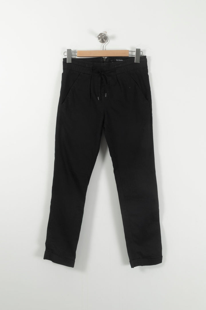 Jogpant Noir - Taille S/36 de la marque The Kooples | PARAD85852 - Vendu par Paradigme - Image 2