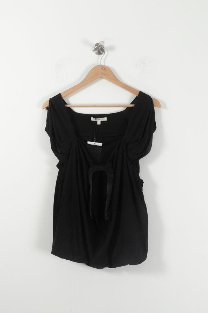 Top Noir - Taille S/36 de la marque Vanessa Bruno | PARAD85853 - Vendu par Paradigme - Image 2