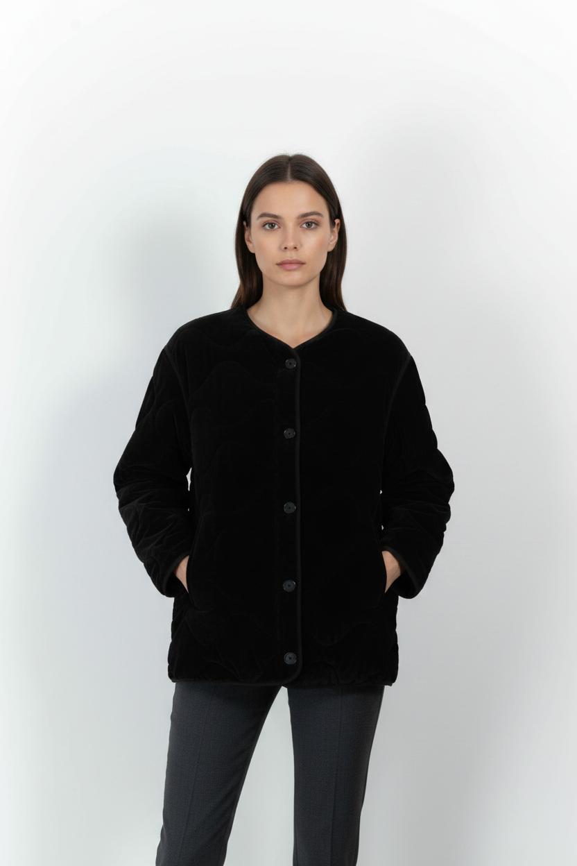 Veste Noire - Taille S/36 de la marque Sandro | PARAD85855 - Vendu par Paradigme - Image 1