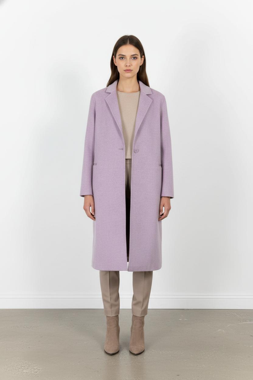 Manteau Violet - Taille S/36 de la marque Sandro | PARAD85858 - Vendu par Paradigme - Image 1
