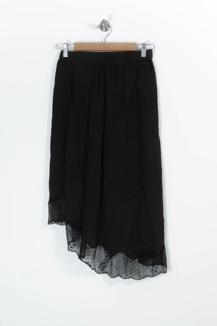Jupe Asymétrique Noire - Taille S/36 de la marque Zadig&Voltaire | PARAD85859 - Vendu par Paradigme - Image 2