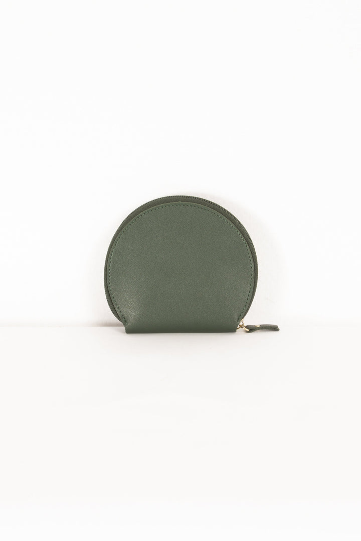 Dark green wallet - One size