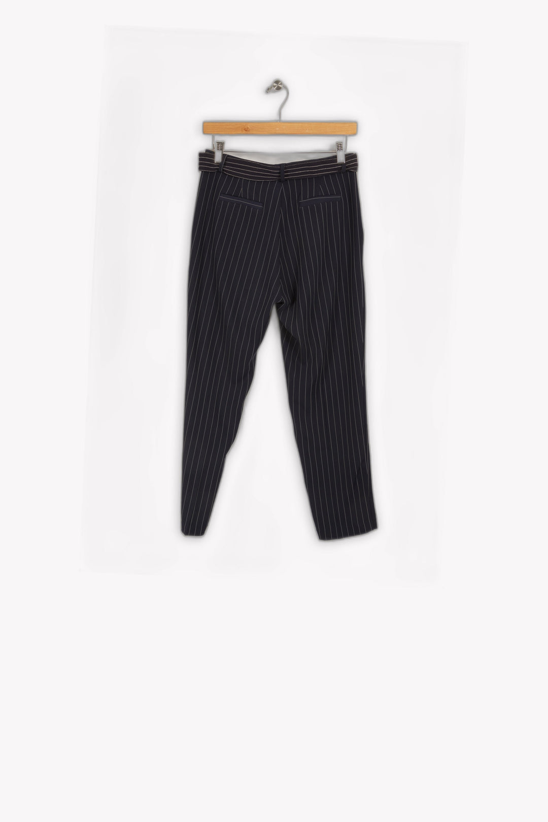 Long vertical striped pants - S/36