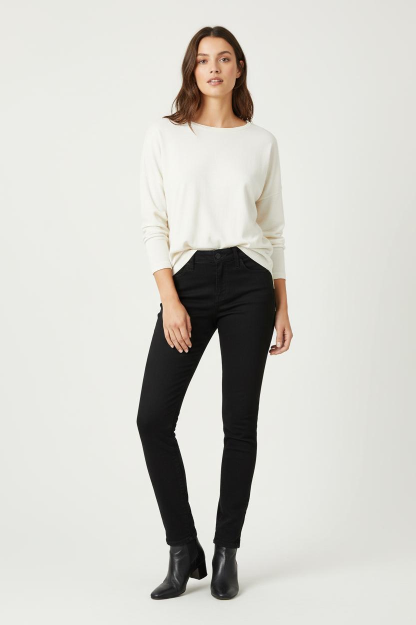 Jean Skinny Noir - Taille S/36 de la marque Maje | PARAD85943 - Vendu par Paradigme - Image 1