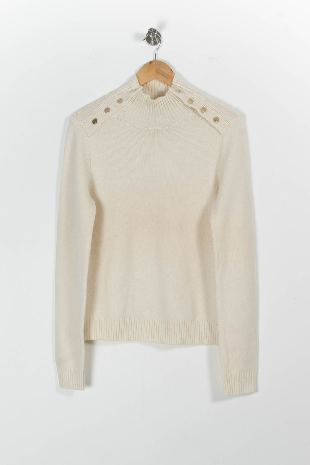 Pull Blanc - Taille L/40 de la marque Maje | PARAD85945 - Vendu par Paradigme - Image 2