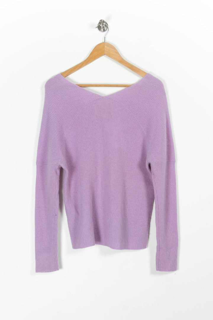 Pull Violet - Taille S/36 de la marque Maje | PARAD85947 - Vendu par Paradigme - Image 4