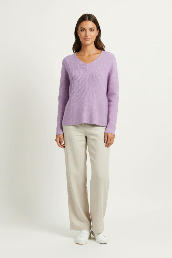 Pull Violet - Taille S/36 de la marque Maje | PARAD85947 - Vendu par Paradigme - Image 1