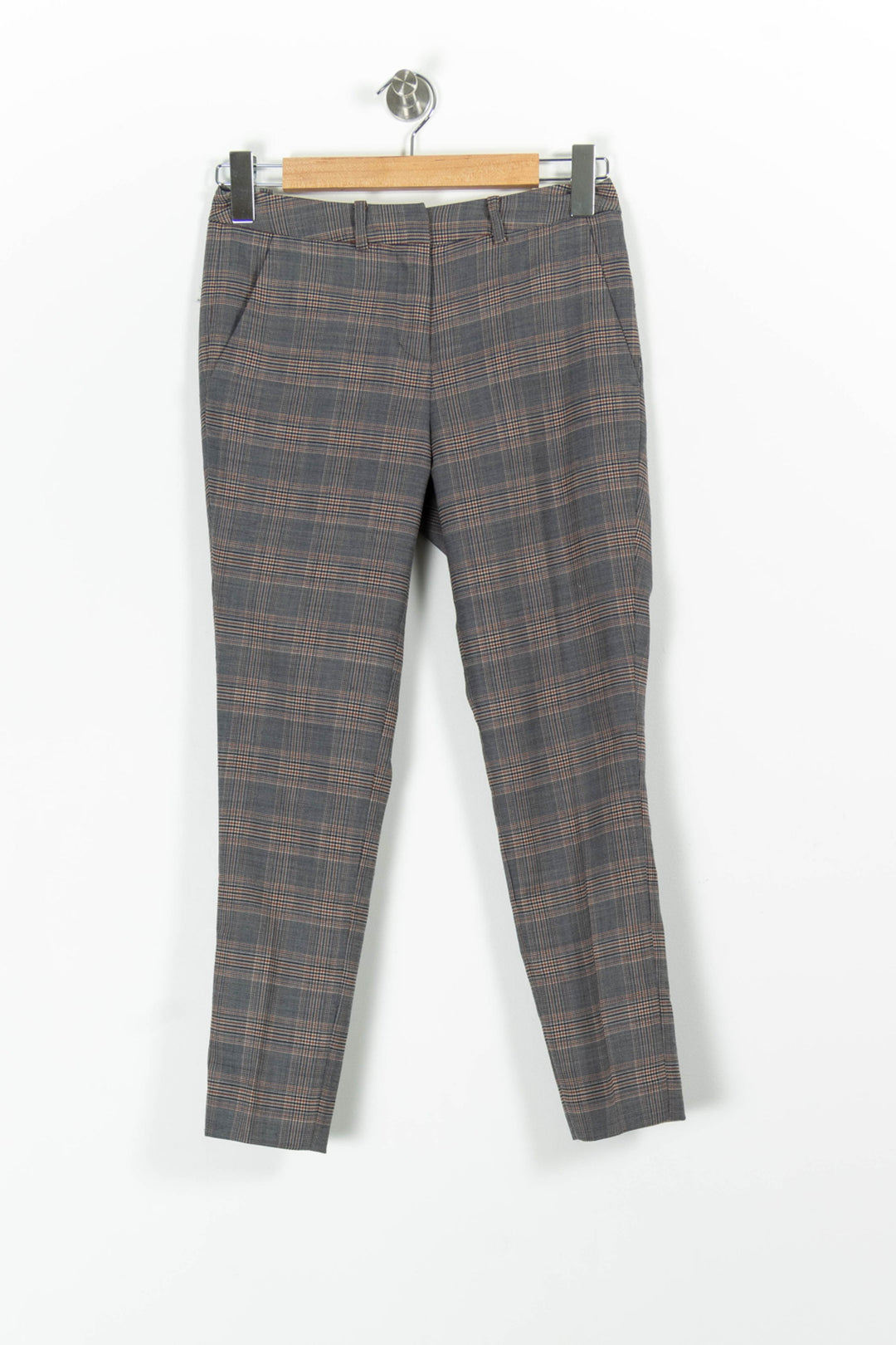 Pantalon Carreaux Gris et Marron - Taille XS/34 de la marque ba&sh | PARAD85952 - Vendu par Paradigme - Image 2