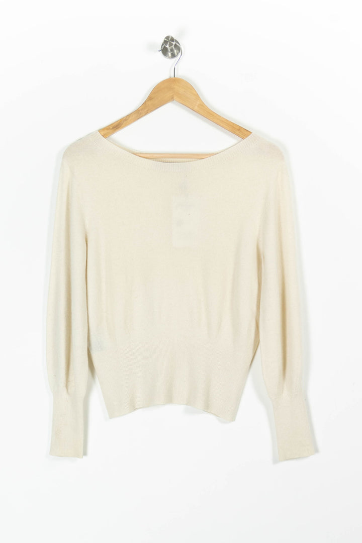 Pull Blanc - Taille XS/34 de la marque Comptoir des Cotonniers | PARAD85963 - Vendu par Paradigme - Image 2