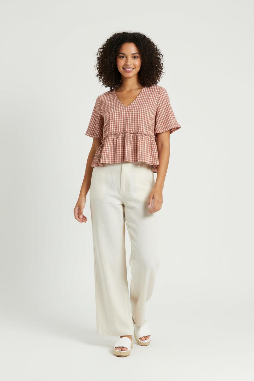Blouse Rose et Blanche - Taille M/38 de la marque Karl Marc John | PARAD85966 - Vendu par Paradigme - Image 1