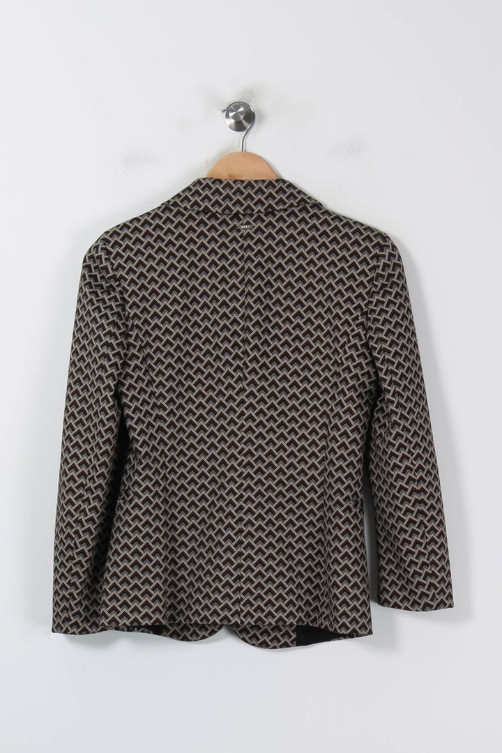 Blazer Marron et Noir - Taille S/36 de la marque Liu Jo | PARAD86006 - Vendu par Paradigme - Image 4