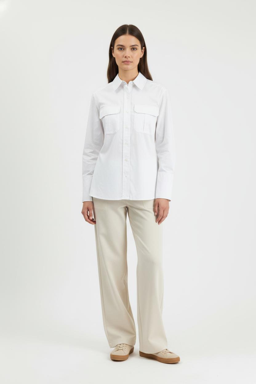 Chemise Blanche - Taille XS/34 de la marque Comptoir des Cotonniers | PARAD86008 - Vendu par Paradigme - Image 1