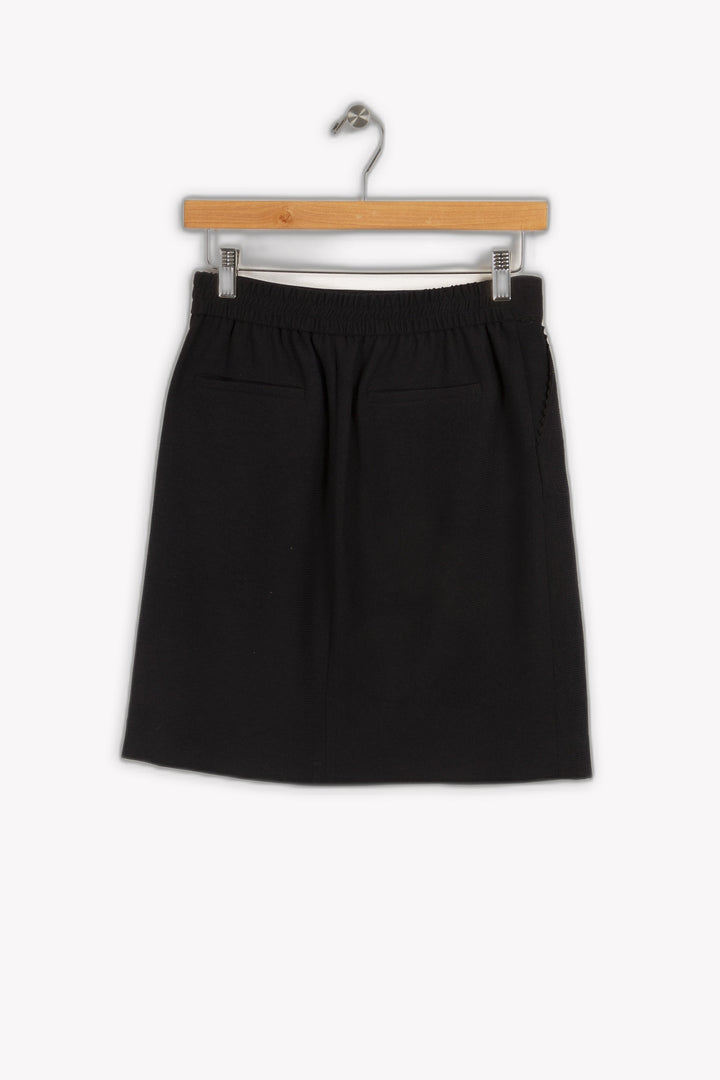 French blue short skirt - S / 36