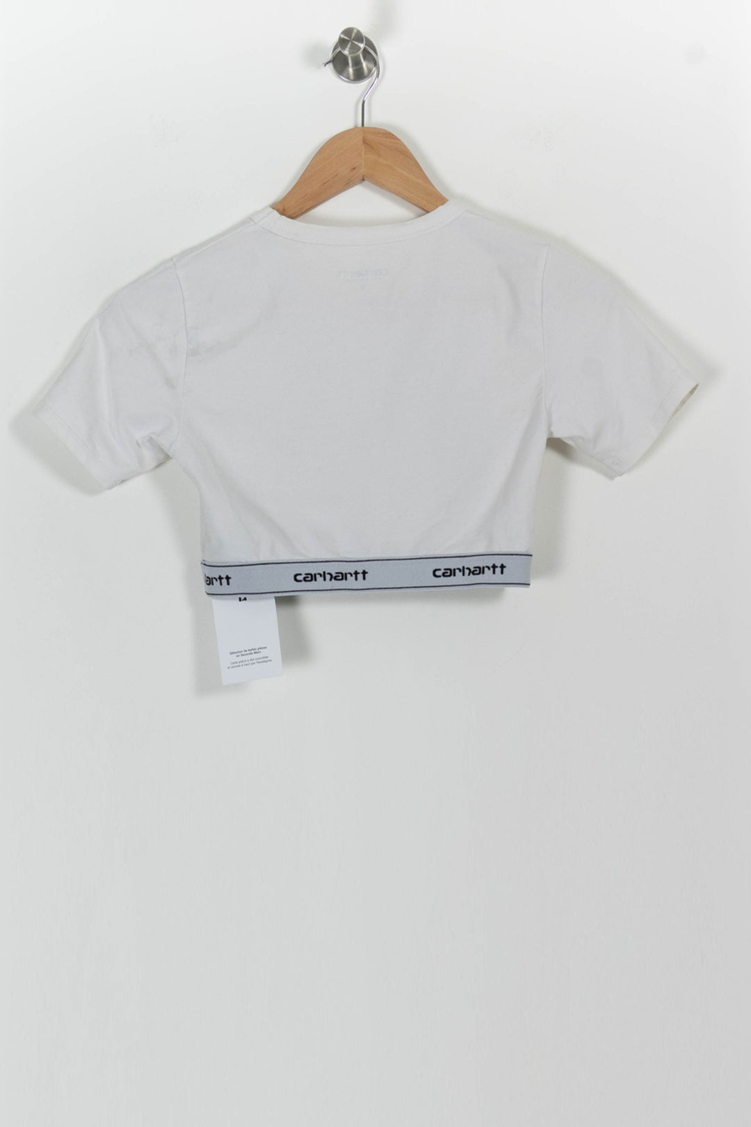 Crop top Blanc - Taille S/36 de la marque Carhartt | PARAD86020 - Vendu par Paradigme - Image 4