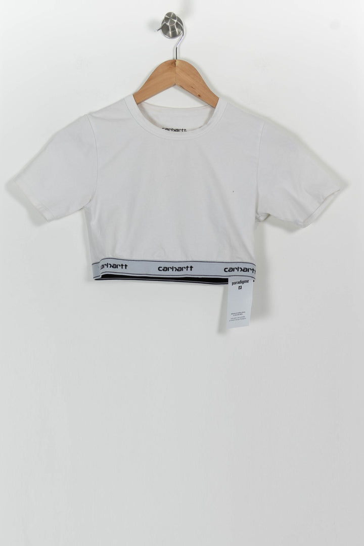 Crop top Blanc - Taille S/36 de la marque Carhartt | PARAD86020 - Vendu par Paradigme - Image 2