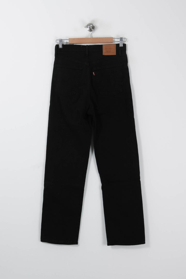 Jean Droit Noir - Taille M/38 de la marque Levi's | PARAD86024 - Vendu par Paradigme - Image 4