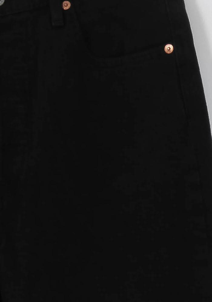 Jean Droit Noir - Taille M/38 de la marque Levi's | PARAD86024 - Vendu par Paradigme - Image 3
