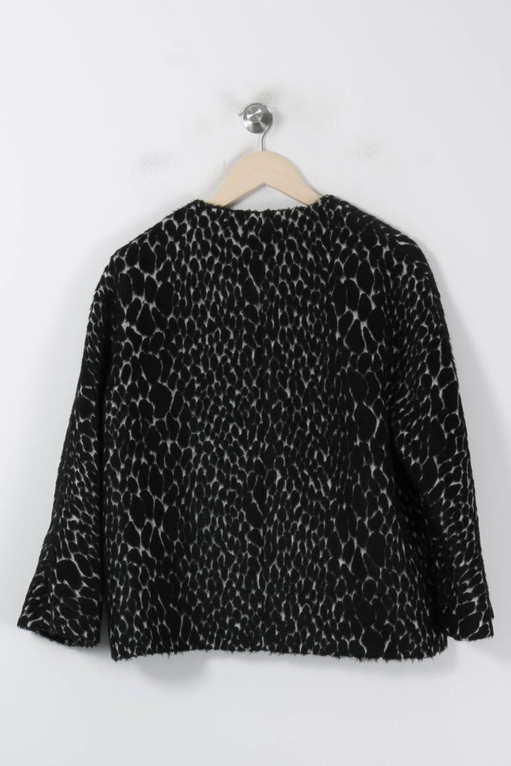 Veste Noire et Blanche - Taille XL/42 de la marque Gerard Darel | PARAD86037 - Vendu par Paradigme - Image 4