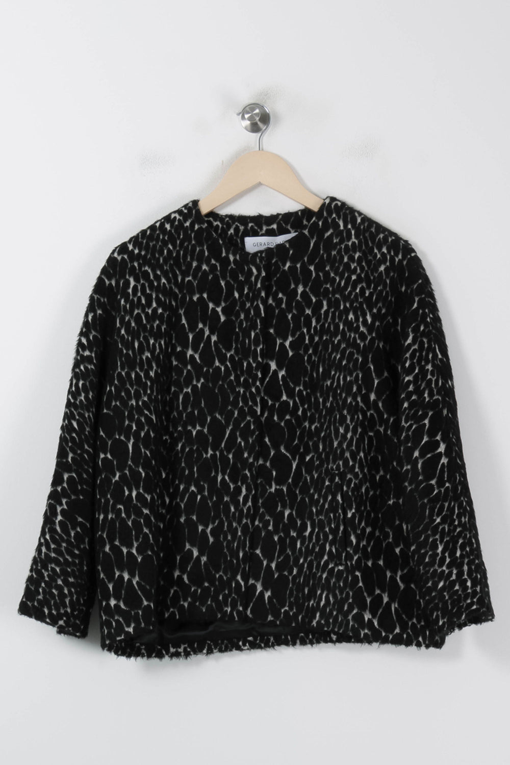 Veste Noire et Blanche - Taille XL/42 de la marque Gerard Darel | PARAD86037 - Vendu par Paradigme - Image 2