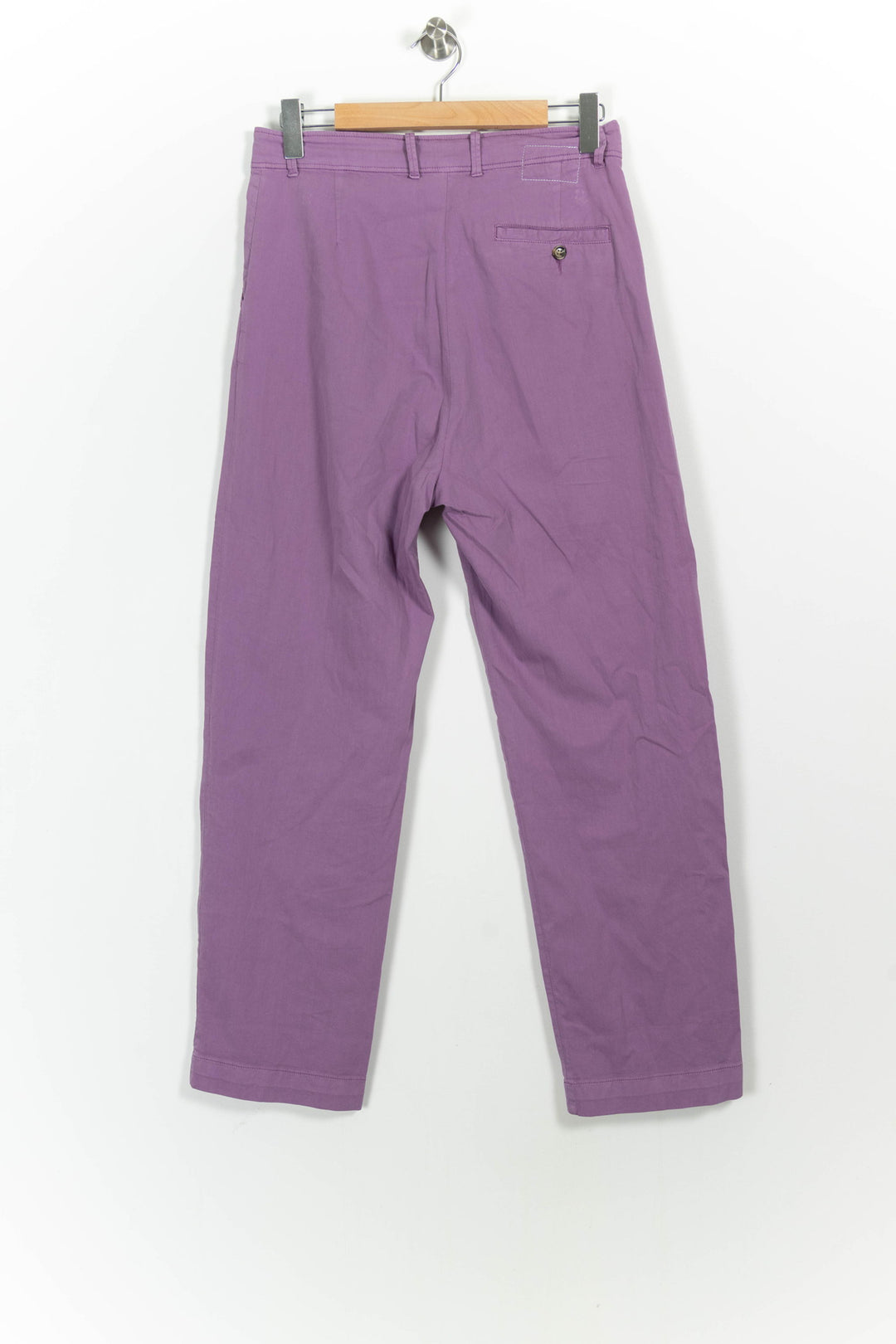 Pantalon Violet - Taille L/40 de la marque Léon & Harper | PARAD86038 - Vendu par Paradigme - Image 4