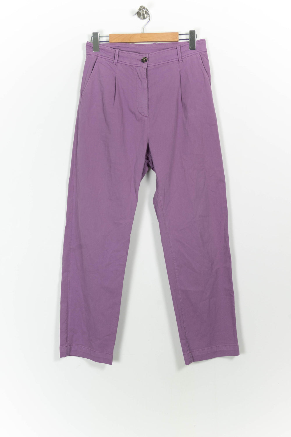 Pantalon Violet - Taille L/40 de la marque Léon & Harper | PARAD86038 - Vendu par Paradigme - Image 2