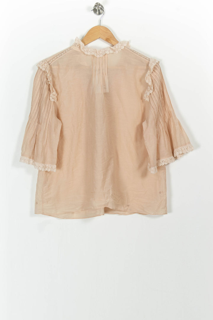 Blouse Rose - Taille L/40 de la marque Zadig&Voltaire | PARAD86039 - Vendu par Paradigme - Image 4