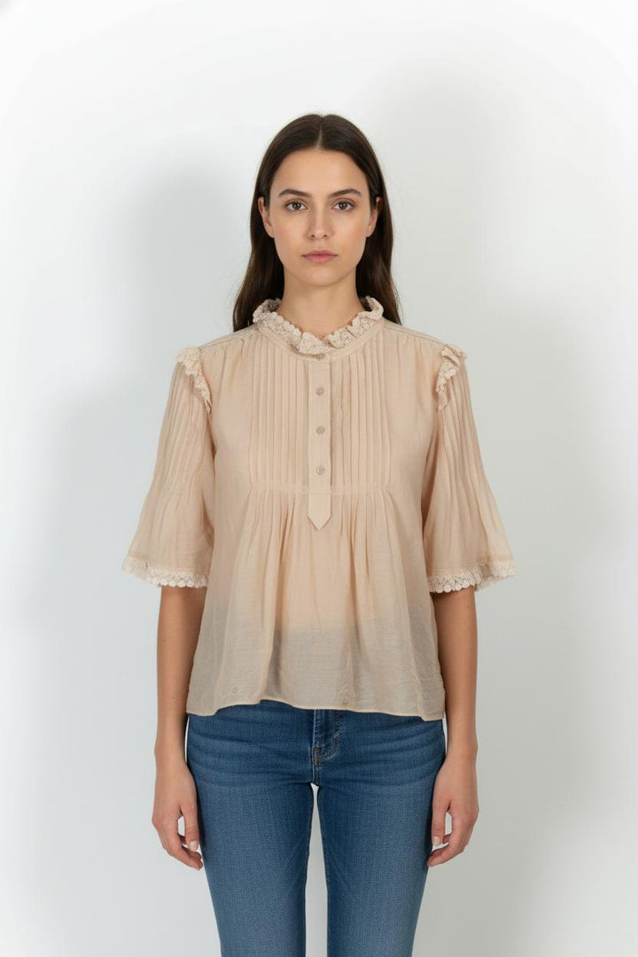 Blouse Rose - Taille L/40 de la marque Zadig&Voltaire | PARAD86039 - Vendu par Paradigme - Image 1