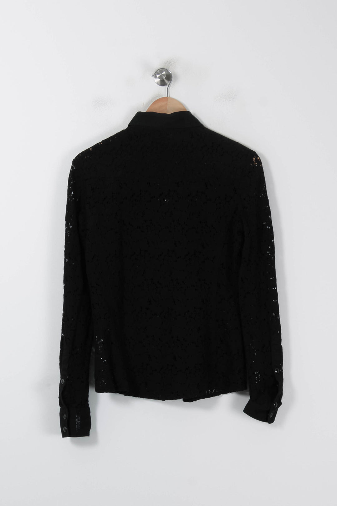Chemise Noire - Taille L/40 de la marque IKKS | PARAD86040 - Vendu par Paradigme - Image 4