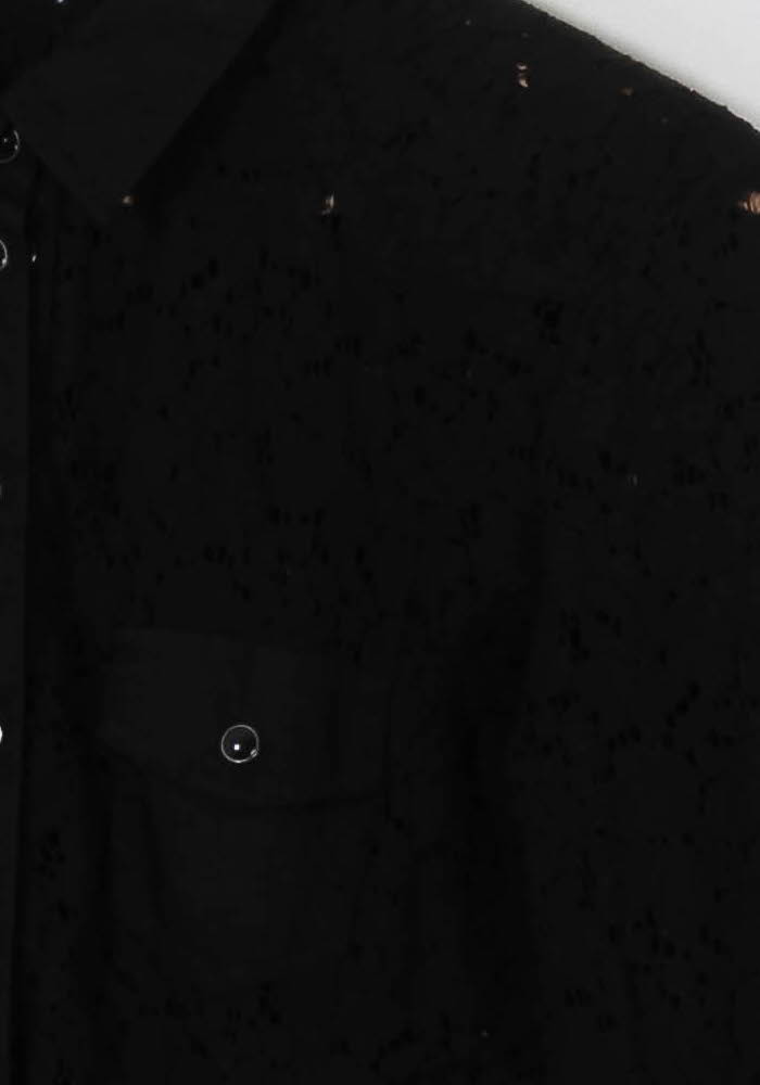 Chemise Noire - Taille L/40 de la marque IKKS | PARAD86040 - Vendu par Paradigme - Image 3