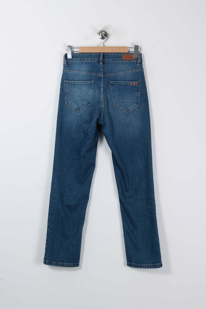 Jean Bleu - Taille M/38 de la marque Sud express | PARAD86044 - Vendu par Paradigme - Image 4