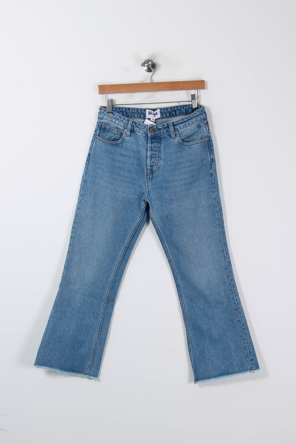 Jean Évasé Bleu - Taille M/38 de la marque Rouje | PARAD86054 - Vendu par Paradigme - Image 2