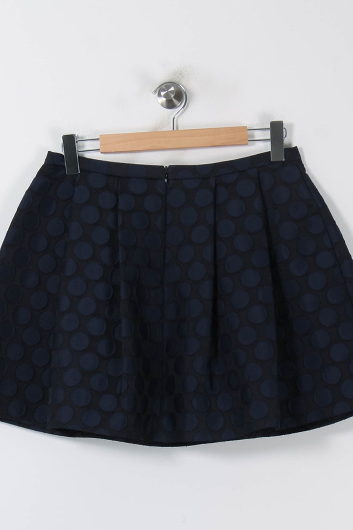 Jupe Trapèze Bleue - Taille XL/42 de la marque Tara Jarmon | PARAD86057 - Vendu par Paradigme - Image 4