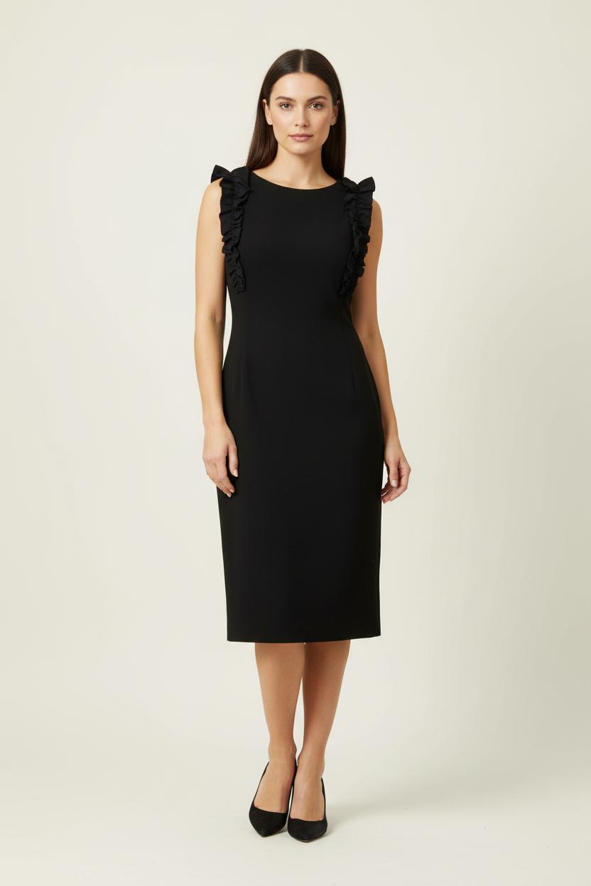 Robe Noire - Taille M/38 de la marque Max Mara | PARAD86059 - Vendu par Paradigme - Image 1