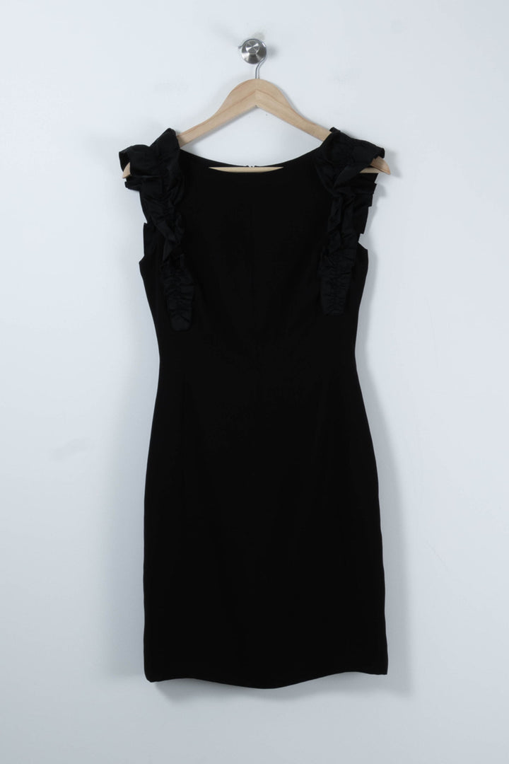 Robe Noire - Taille M/38 de la marque Max Mara | PARAD86059 - Vendu par Paradigme - Image 2
