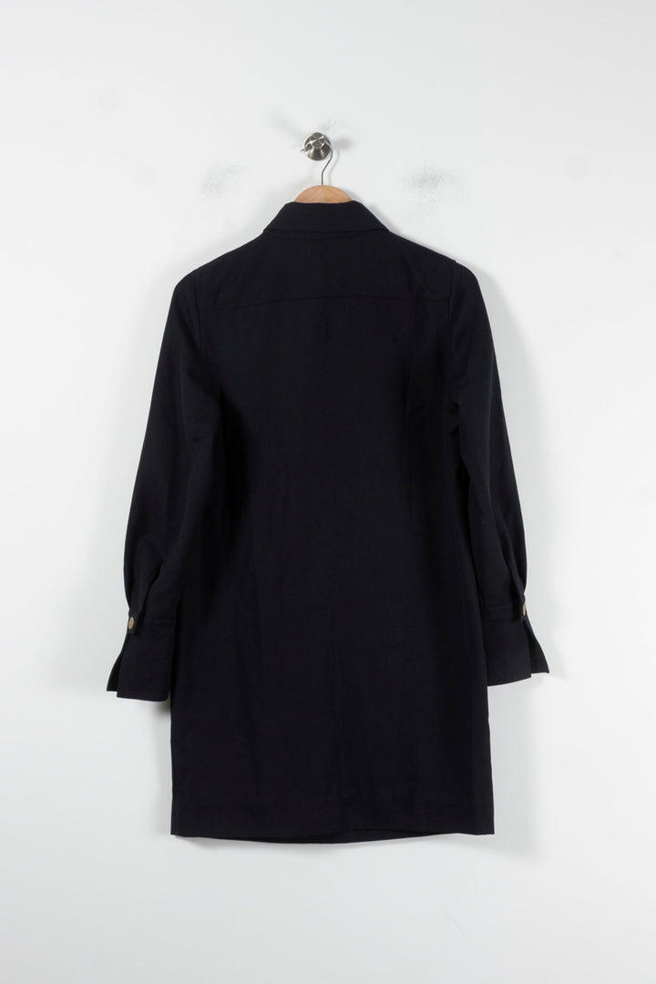 Robe Chemise Bleue - Taille M/38 de la marque Tara Jarmon | PARAD86060 - Vendu par Paradigme - Image 4