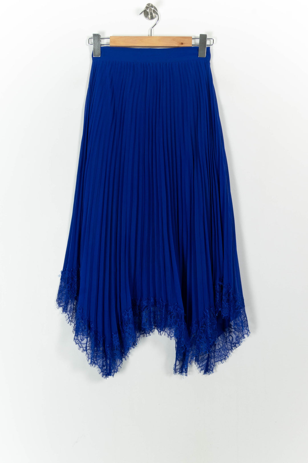 Jupe Plissée Bleue - Taille S/36 de la marque The Kooples | PARAD86070 - Vendu par Paradigme - Image 2