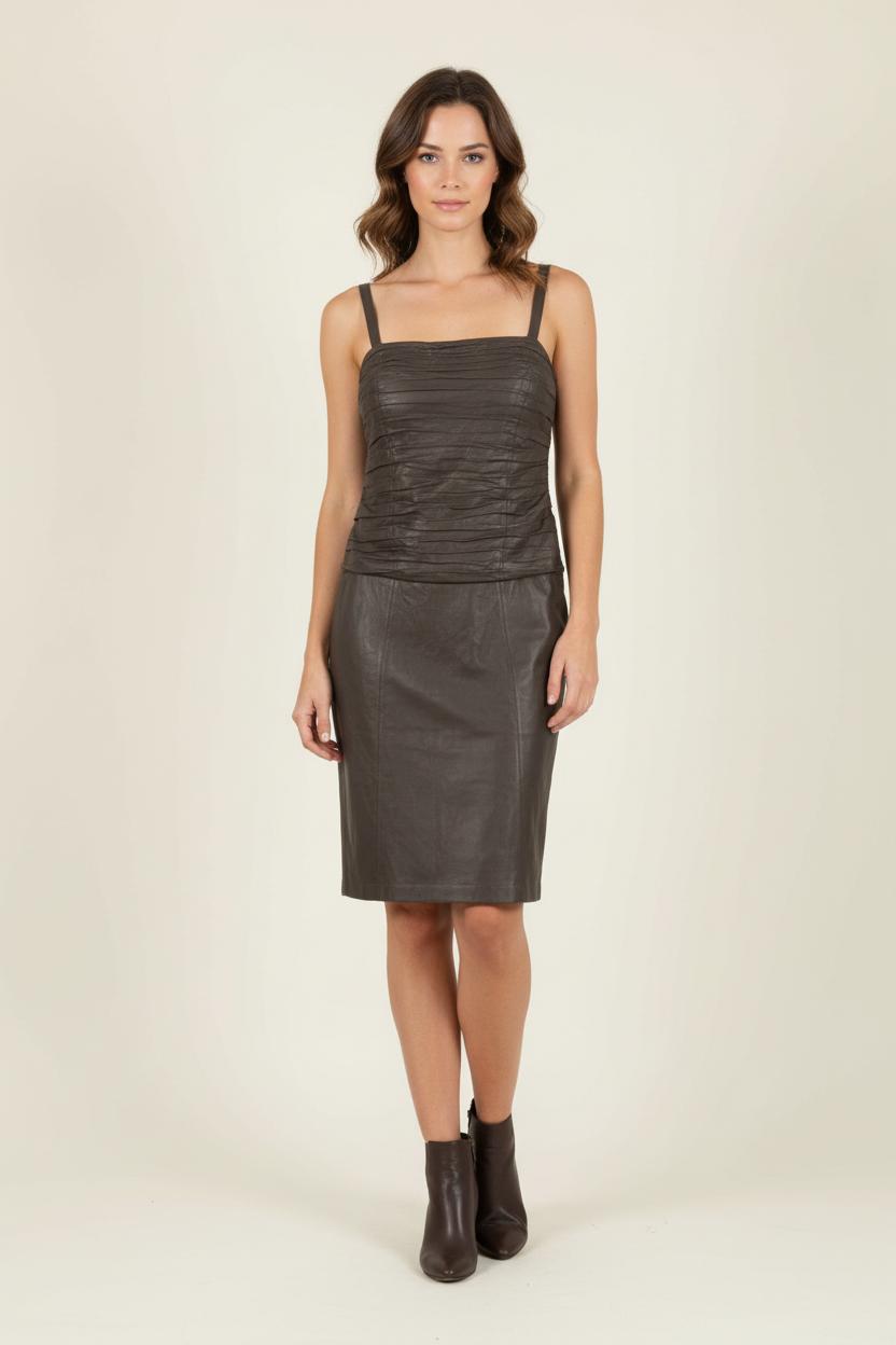 Robe Marron - Taille M/38 de la marque ZAPA | PARAD86076 - Vendu par Paradigme - Image 1