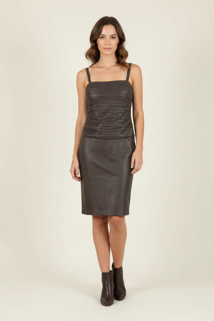 Robe Marron - Taille M/38 de la marque ZAPA | PARAD86076 - Vendu par Paradigme - Image 1