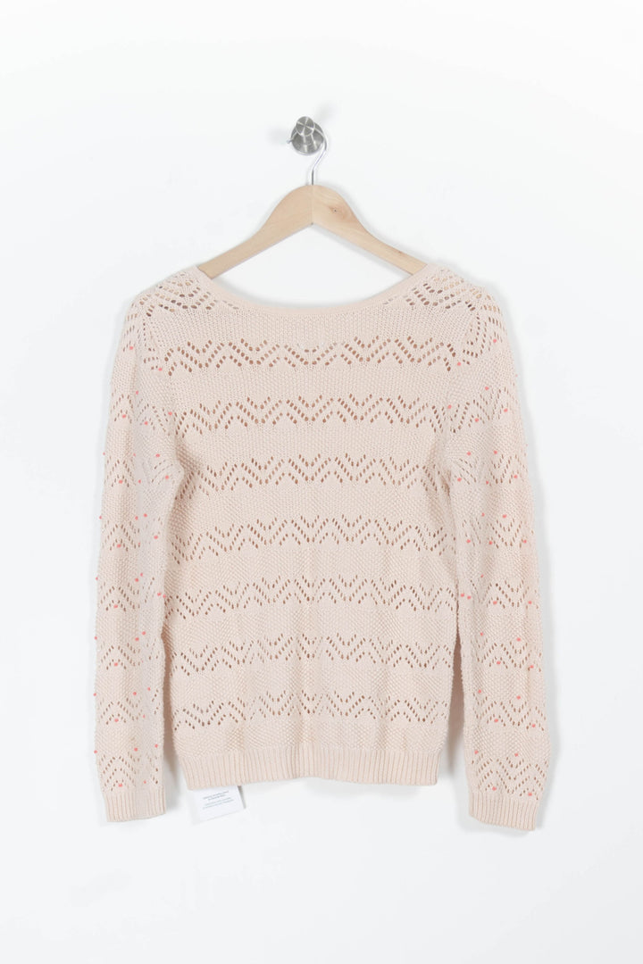 Pull Rose - Taille XS/34 de la marque Des petits hauts | PARAD86082 - Vendu par Paradigme - Image 4