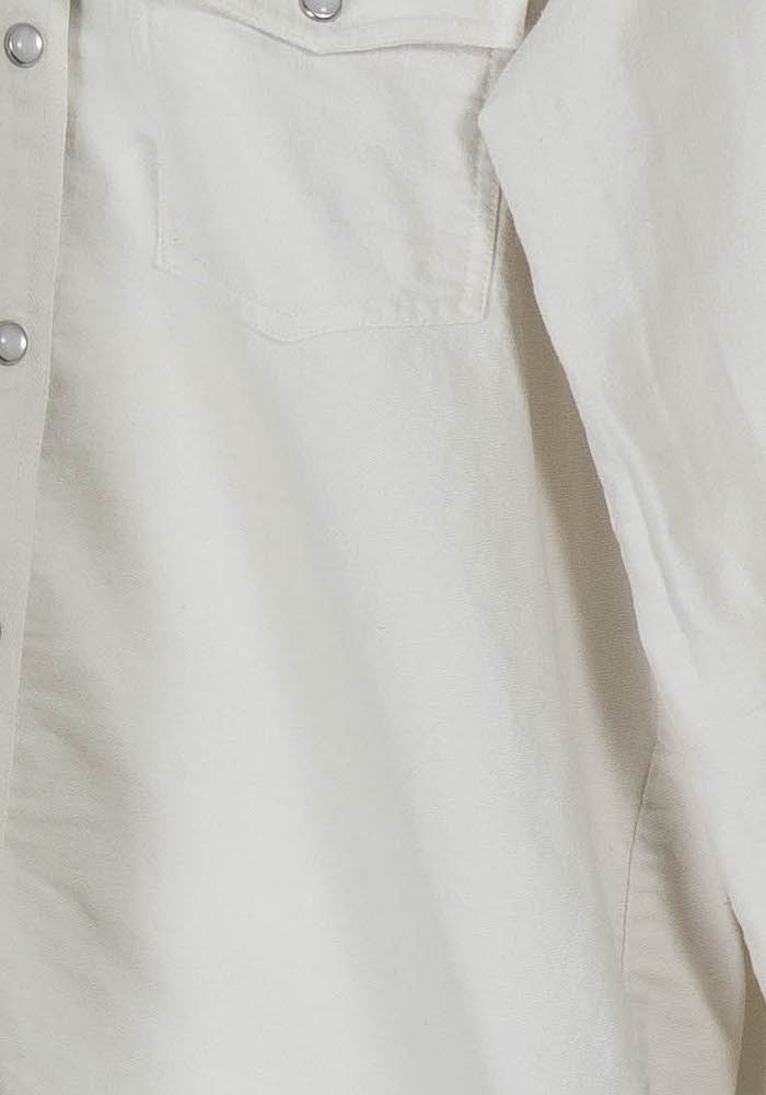 Chemise Blanche et Rouge - Taille XS/34 de la marque Sézane | PARAD86083 - Vendu par Paradigme - Image 3