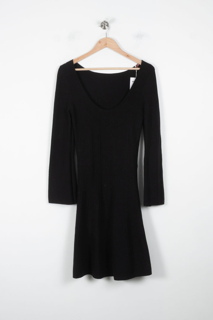 Robe Midi Noire - Taille S/36 de la marque Comptoir des Cotonniers | PARAD86086 - Vendu par Paradigme - Image 4
